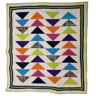 The Ups and the Downs Baby Quilt